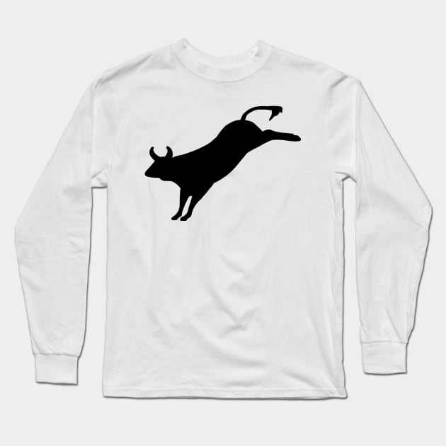 Bucking Bull Long Sleeve T-Shirt by sweetsixty